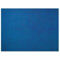 Aarco Fabric Covered Tackable Board Square Model 36"x48" Sapphire SF3648745